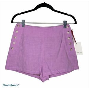The Good Jane Amber Shorts Lilac Size Small NWT